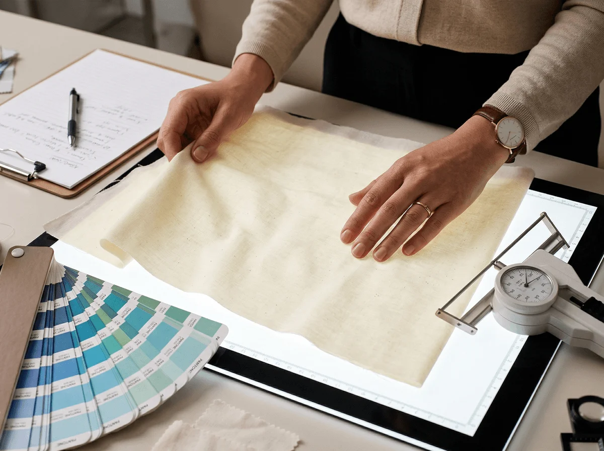 Контроль качества и разработка тканей