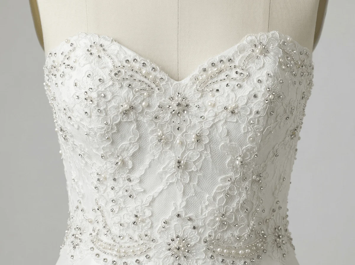 Свадебный декор кристаллами