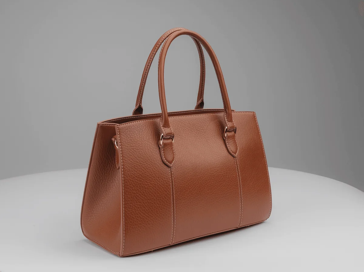 Кожаная сумка через плечо